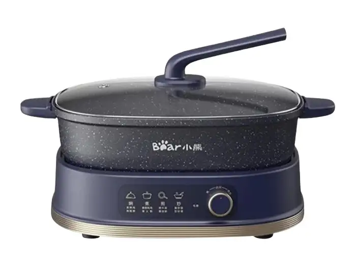Nồi lẩu Bear 6L 1600W (Kem)
